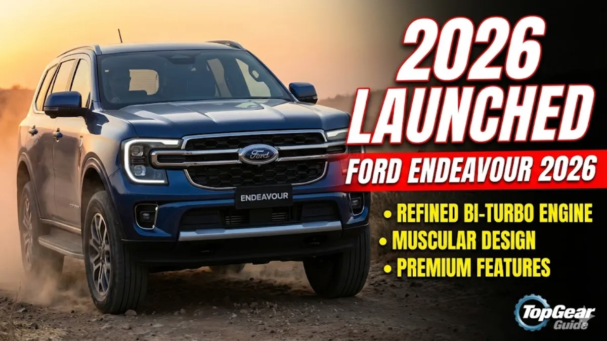 Ford Endeavour 2026 Launched – Refined Engine, Muscular Design & Premium Features